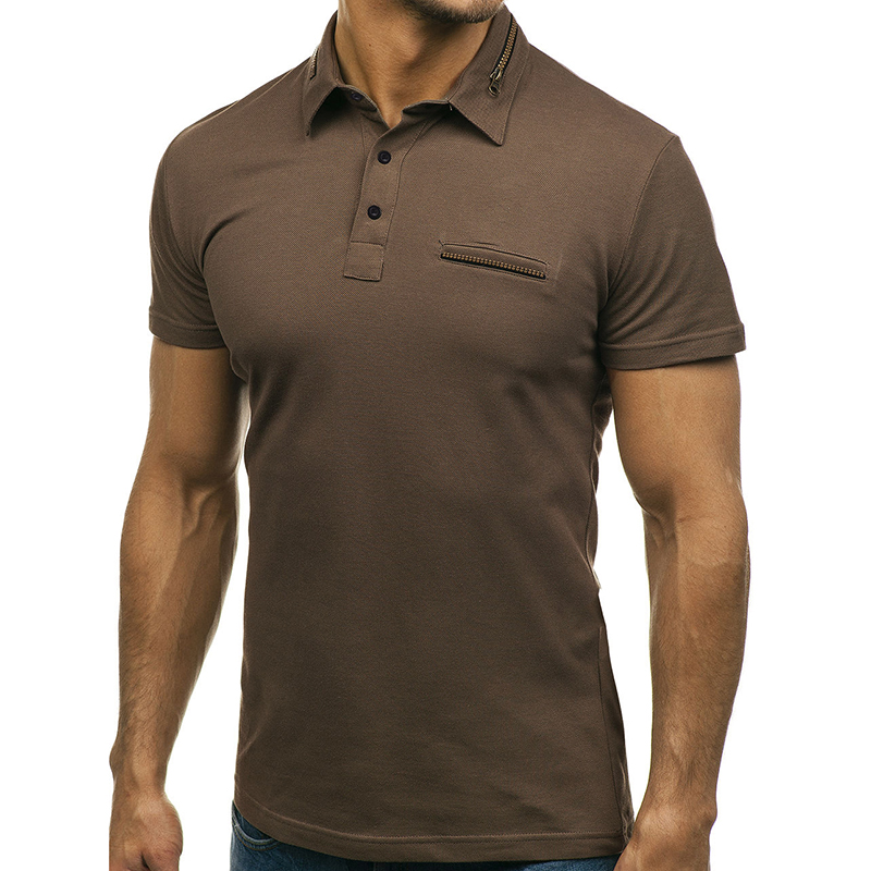 Mens-Casual-Fake-Pocket-Short-sleeved-Golf-Shirt-Fashion-Zippered-Decorative-Lapel-Tops-1325037