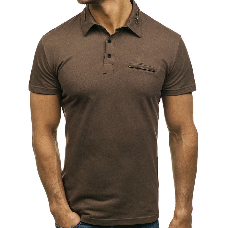 Mens-Casual-Fake-Pocket-Short-sleeved-Golf-Shirt-Fashion-Zippered-Decorative-Lapel-Tops-1325037