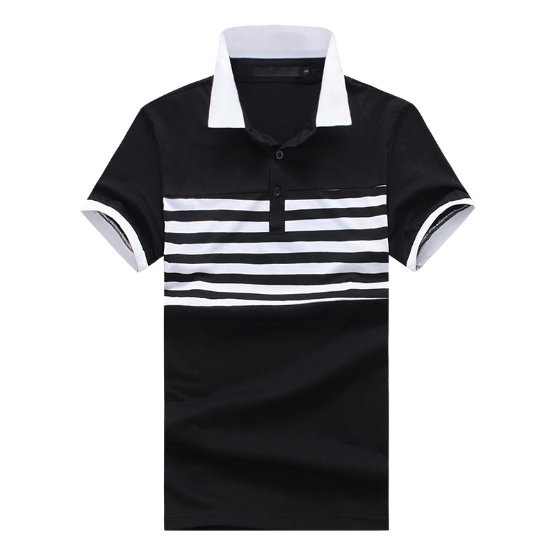 Mens-Casual-Fashion-Striped-Short-Sleeved-Golf-Shirt-Breathable-Trun-Down-Tops-1317643