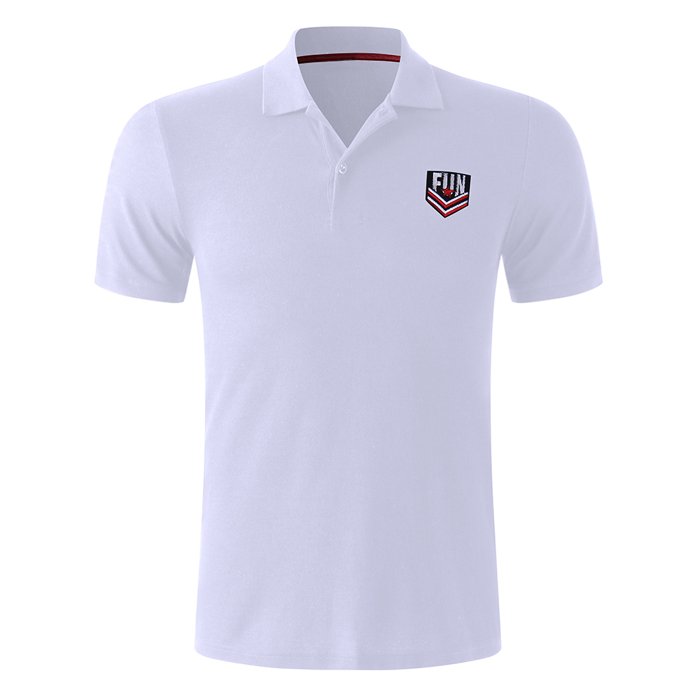 Mens-Leisure-Embroidery-LOGO-Solid-Color-Golf-Shirt-Turn-down-Collar-Business-Casual-Tops-1318997