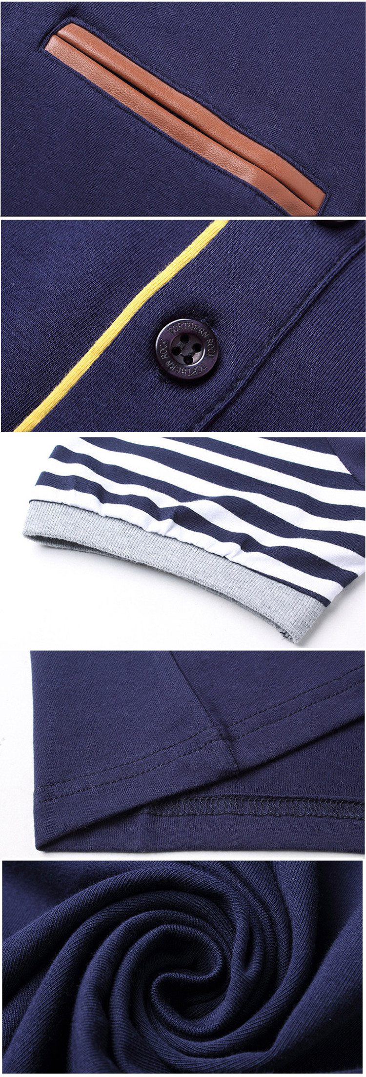 Mens-Striped-Short-Sleeve-Golf-Shirt-Summer-Lapel-Cotton-Casual-Slim-Tops-1333191