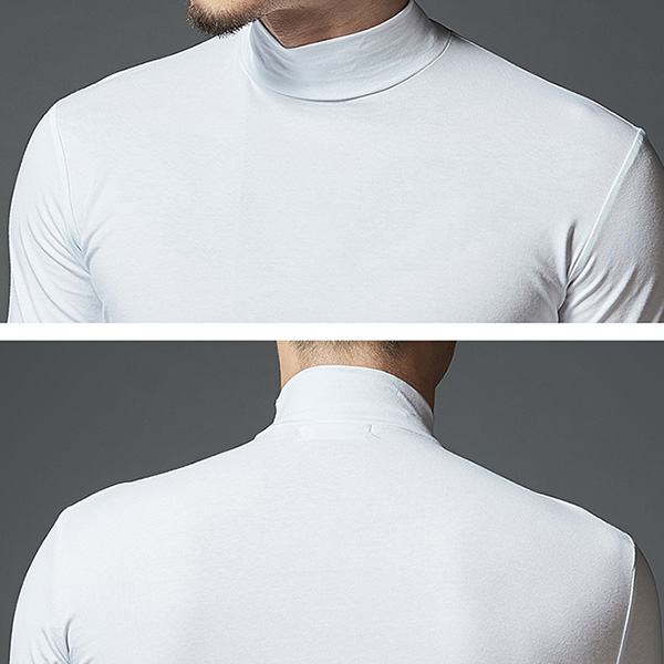 Autumn-Mens-Casual-Stand-Collar-Cotton-T-shirt-Pure-Color-Thin-Long-Sleeve-Tops-Tees-1214127