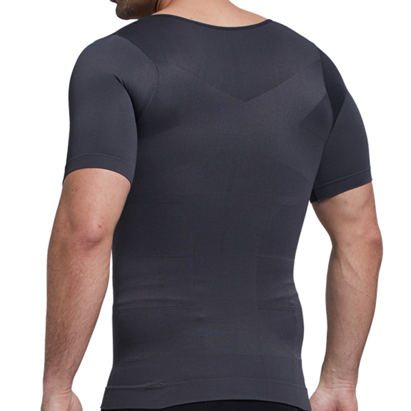 Fat-Mens-Elastic-Body-Shaper-Underwear-Short-sleeved-Bodybuilding-Tops-Tee-1131661