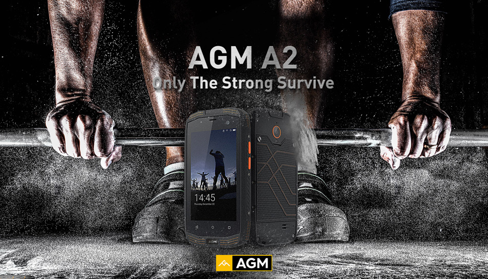 AGM-A2-40-Inch-Corning-Gorilla-Glass-3-IP68-2GB-RAM-16GB-ROM-Qualcomm-Snapdragon-210-2600mAh-4G-Sma-1139550