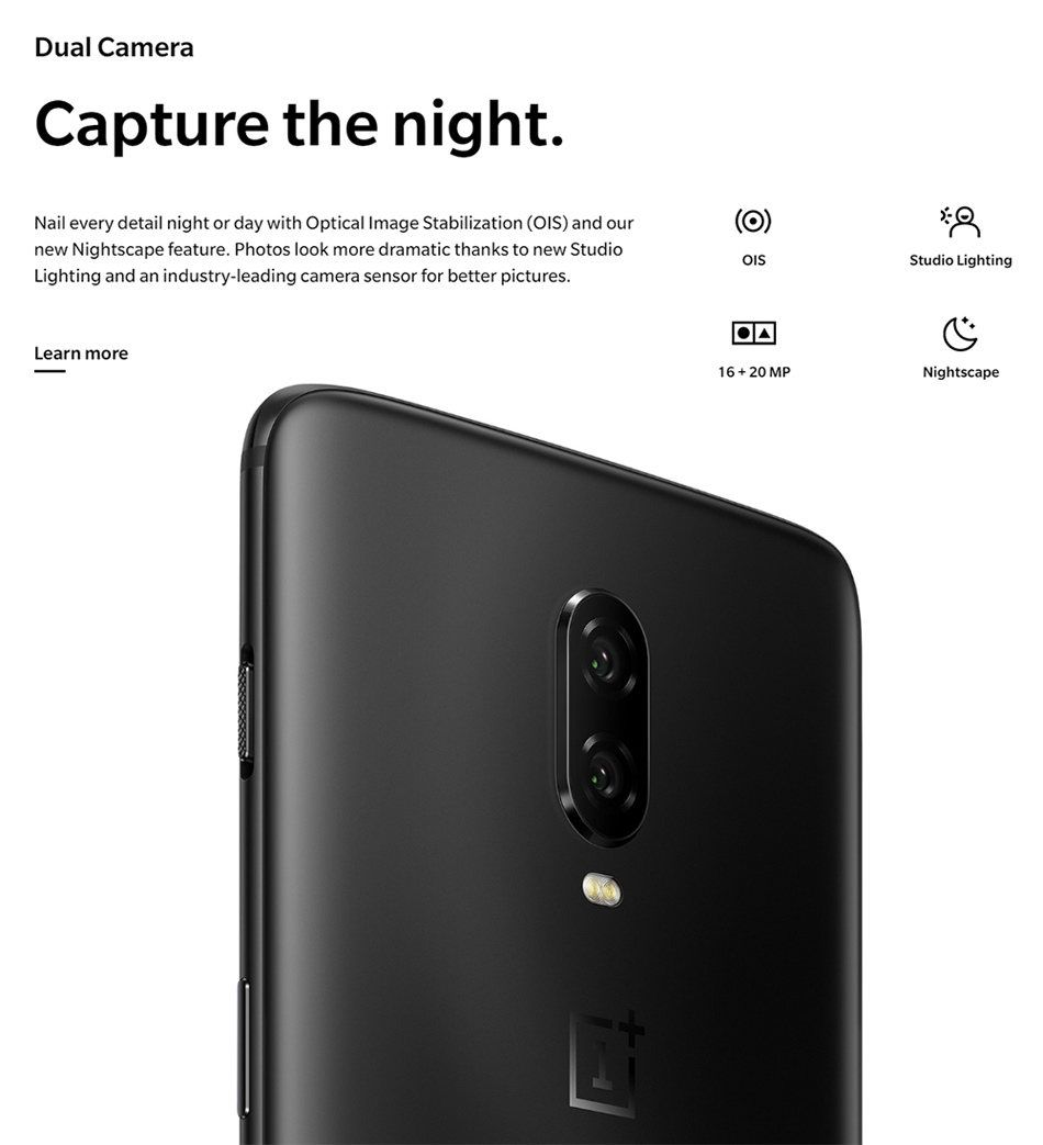 OnePlus-6T-641-Inch-3700mAh-Fast-Charge-Android-90-6GB-RAM-128GB-ROM-Snapdragon-845-4G-Smartphone-1373823