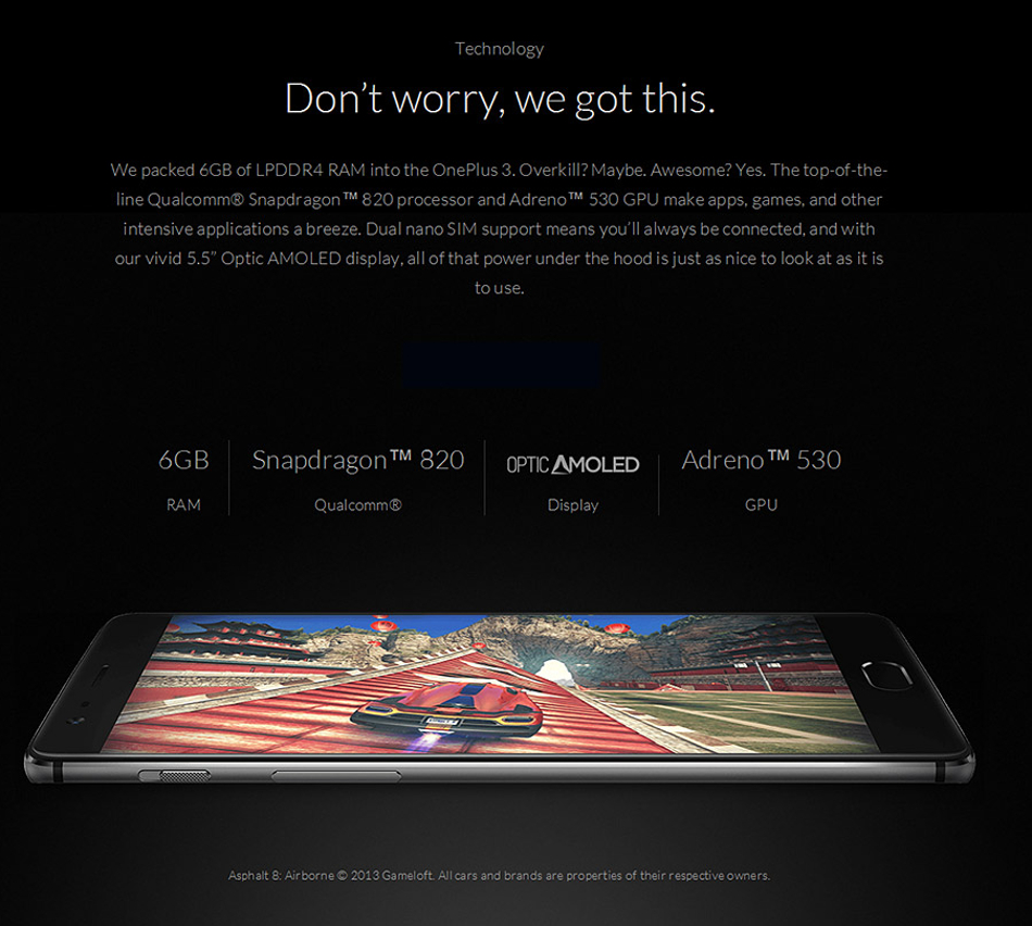 OnePlus-Three-3-55-Inch-6GB-RAM-64GB-ROM-Snapdragon-820-Quad-core-22Ghz-4G-Smartphone-Gold-1079934