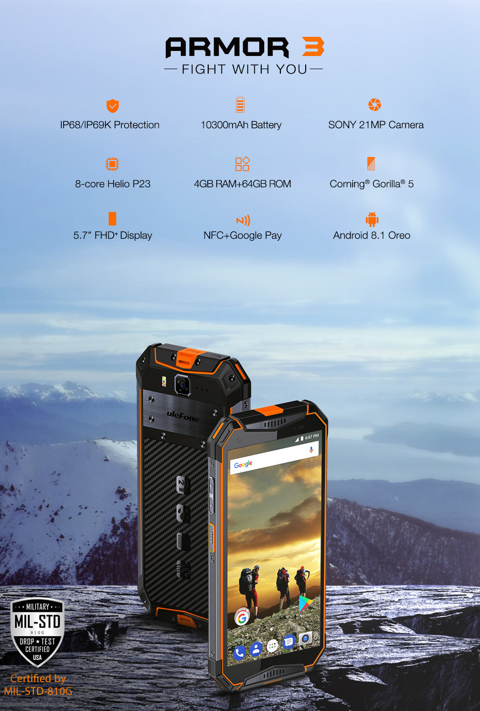 Ulefone-Armor-3-57-Inch-NFC-IP68-IP69K-4GB-RAM-64GB-ROM-Helio-P23-Octa-core-4G-Smartphone-1364648