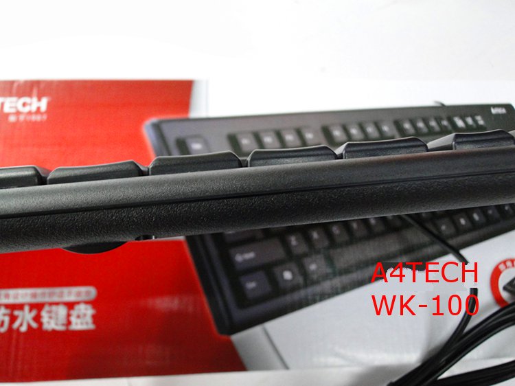A4TECH-WK-100-USB-Wire-Waterproof-Fillet-Keycap-Keyboard-989702