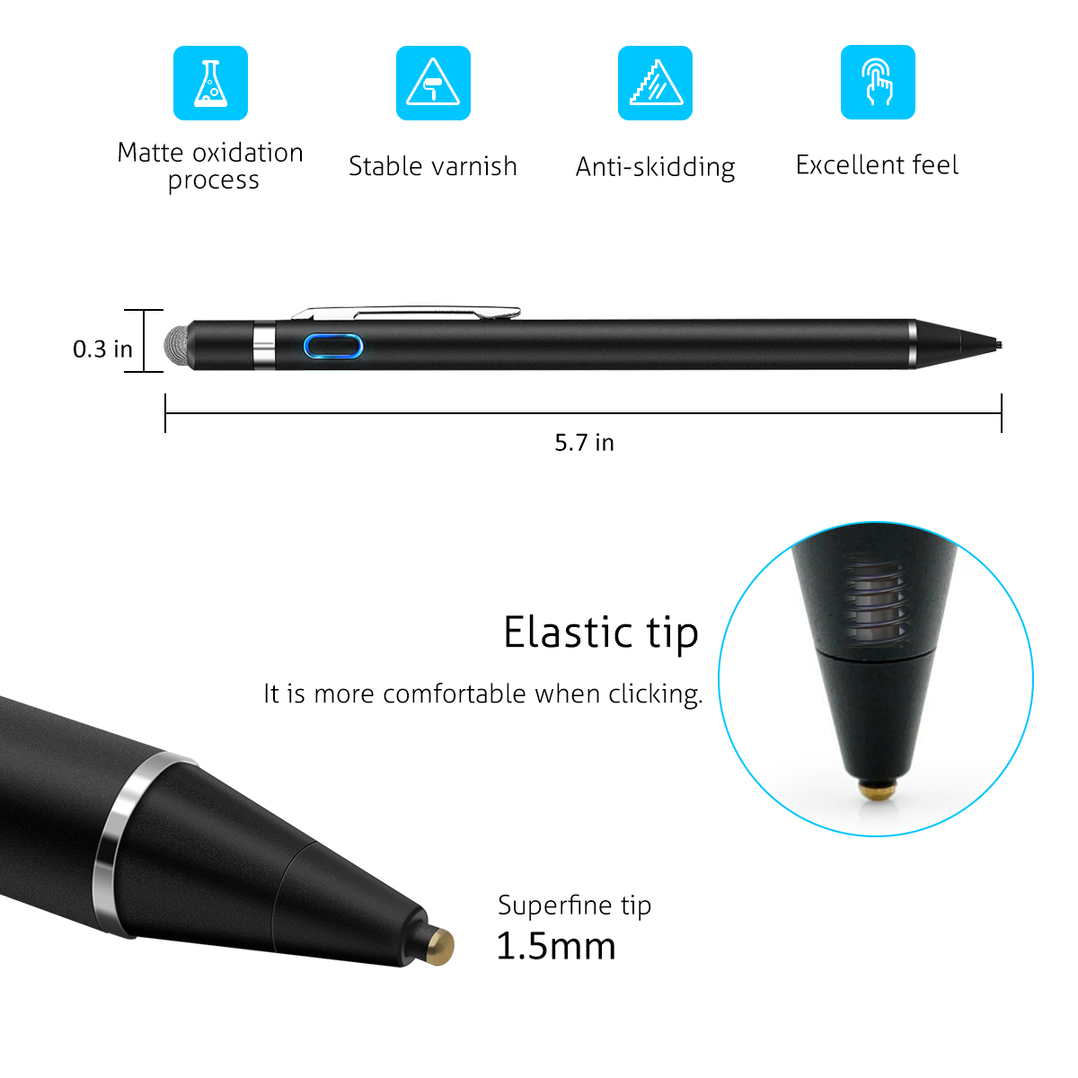 15mm-Active-Capacitive-Touch-Screen-Stylus-Pen-For-Smart-Phone-Tablet-PC-iPhone-iPad-Samsung-Huawei-1415809