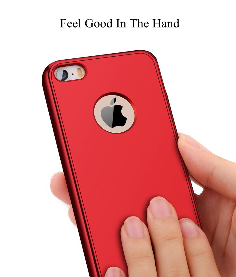 Bakeey-360ordm-Full-Body-Silicone-Case-With-Tempered-Glass-Film-For-iPhone-55sSE-1254831