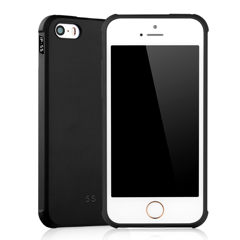 Bakeey-Protective-Case-For-iPhone-55sSE-Air-Cushion-Corners-Soft-TPU-Shockproof-1328091