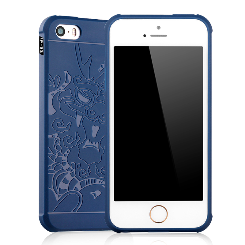 Bakeey-Protective-Case-For-iPhone-55sSE-Air-Cushion-Corners-Soft-TPU-Shockproof-1328091