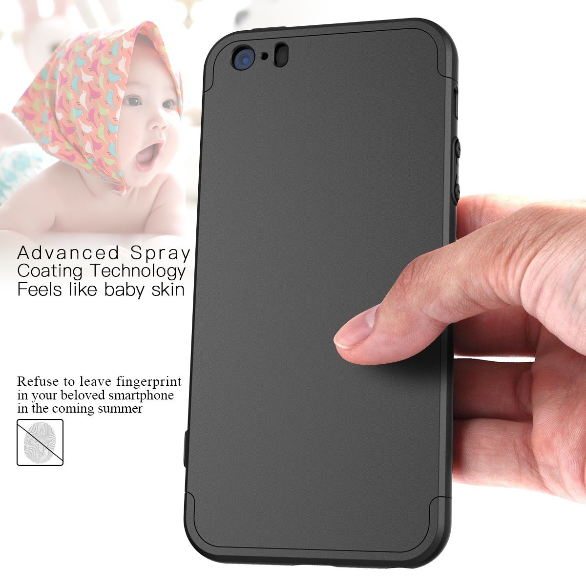 Bakeeytrade-3-in-1-Double-Dip-360deg-Full-Protection-Hard-PC-Protective-Case-for-iPhone-5-5S-SE-1176504
