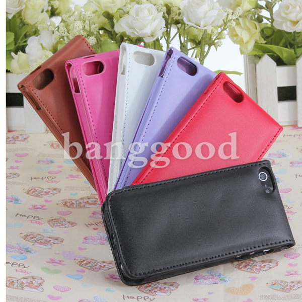 Brand-New-Candy-Color-Leather-Flip-Case-Cover-For-iPhone-5-5S-54473