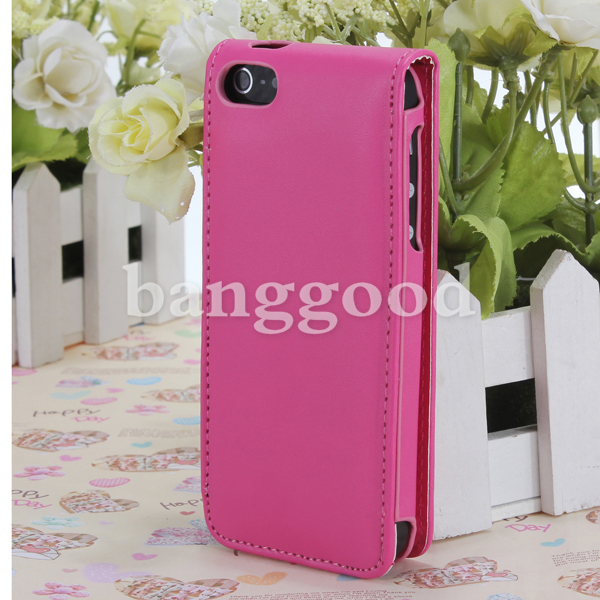 Brand-New-Candy-Color-Leather-Flip-Case-Cover-For-iPhone-5-5S-54473