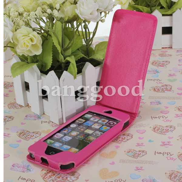 Brand-New-Candy-Color-Leather-Flip-Case-Cover-For-iPhone-5-5S-54473