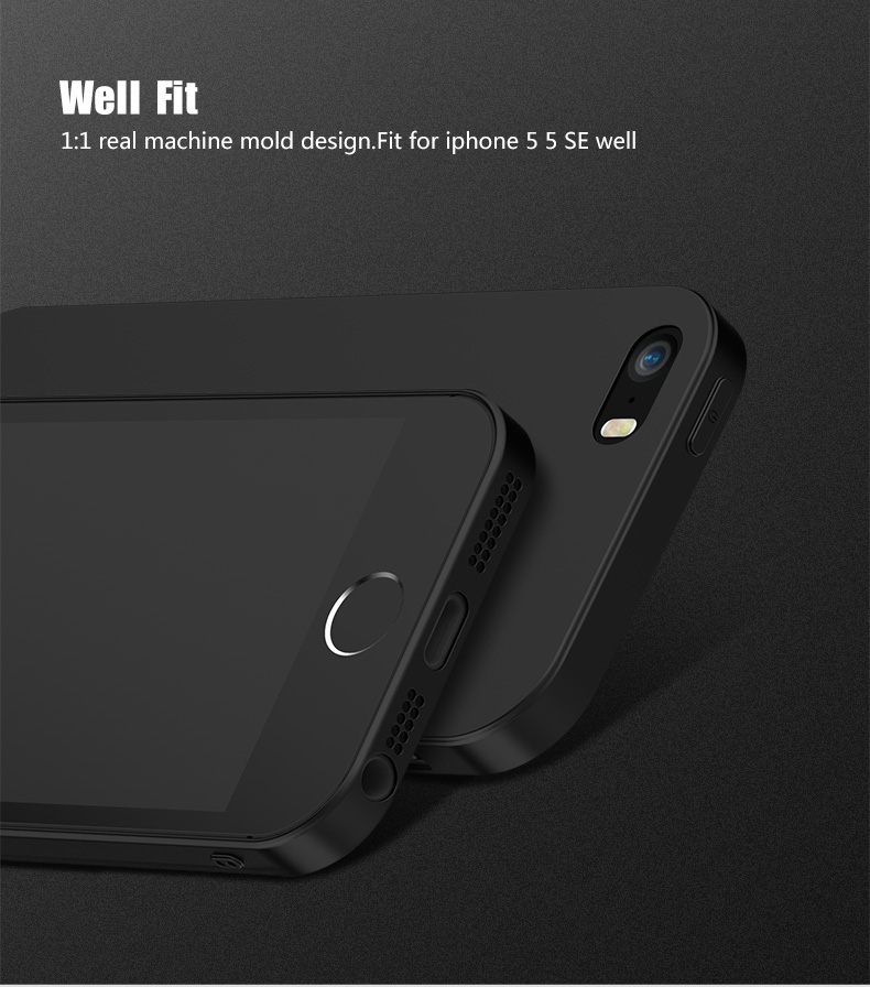 CAFELE-Micro-Scrub-Ultra-Thin-Soft-TPU-Silicone-Case-for-iPhone-5-5S-SE-1216547