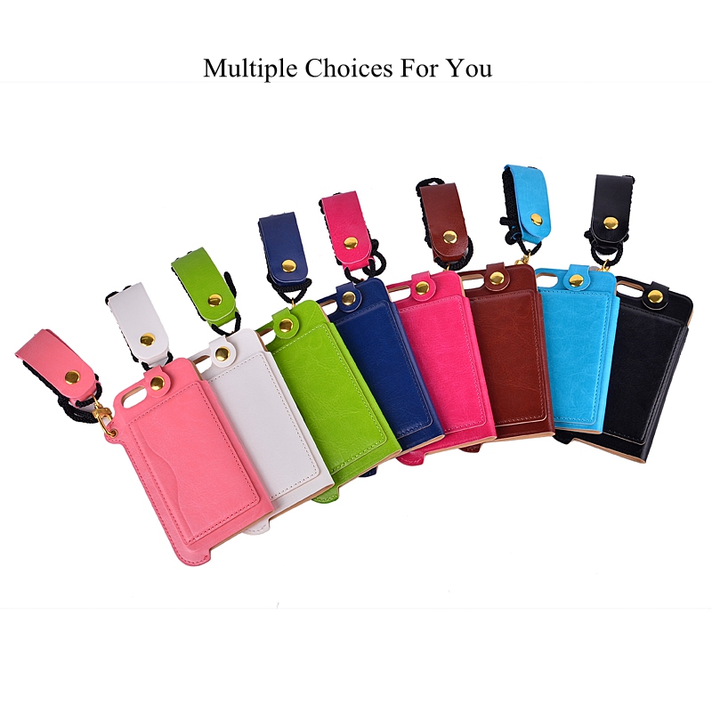 Card-Slot-Lanyard-PU-Leather-Case-For-iPhone-5-5S-SE-4-Inch-1106467