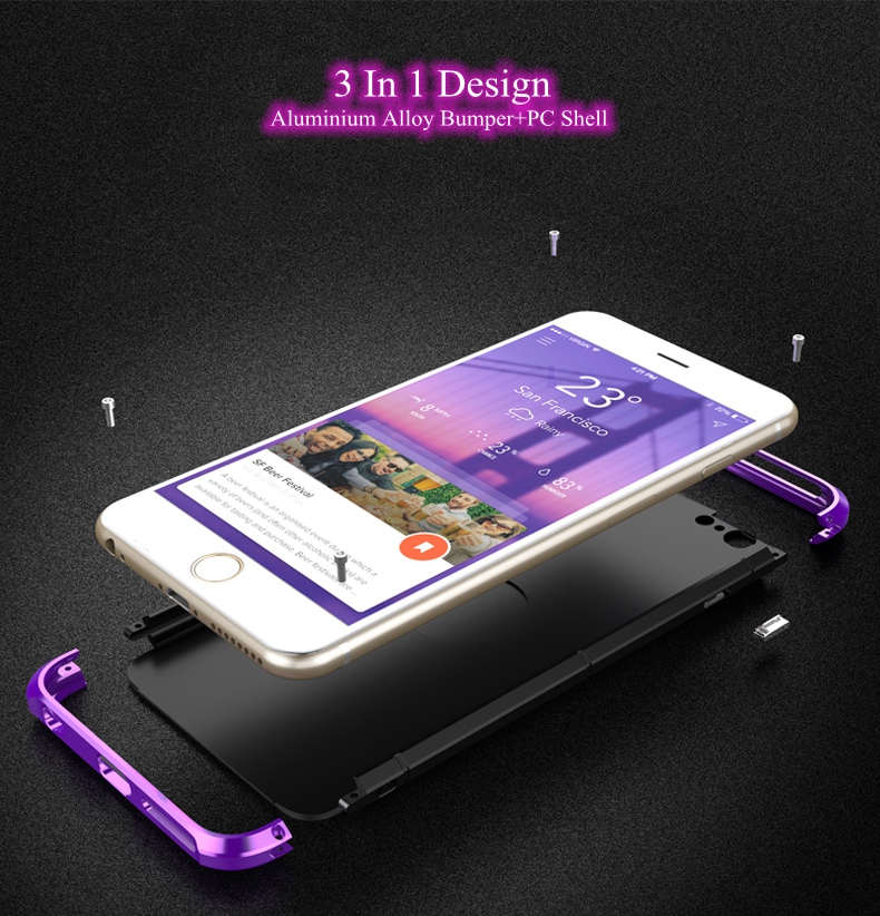 3-In-1-Metal-Bumper-FrameHard-PC-Shell-Case-For-iPhone-66s-47quot-1164709