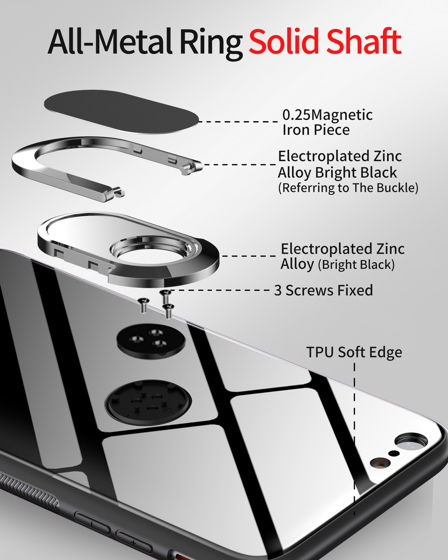 Bakeey-360deg-Rotation-Ring-Kickstand-Magnetic-Glass-Protective-Case-for-iPhone-66s6-Plus6s-Plus-1320652