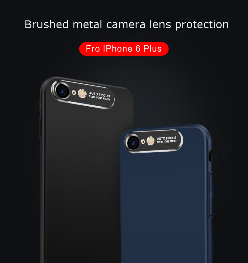 Bakeey-Camera-Lens-Protection-Hard-PC-Matte-Case-for-iPhone-6Plus6sPlus-1269018