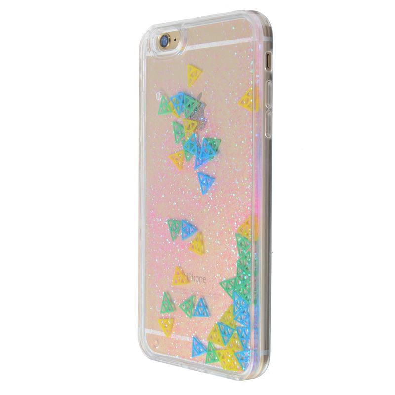 Glitter-Square-Triangle-Dynamic-Liquid-Quicksand-Transparent-Case-Cover-For-iPhone-66s-Plus-55quot-1128755
