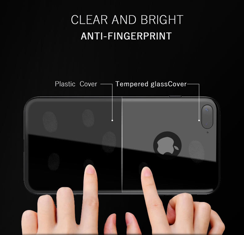 Bakeeytrade-Tempered-Glass-Mirror-Back-TPU-Frame-Protective-Case-for-iPhone-X78-7Plus8Plus-66s-Plus-1236891