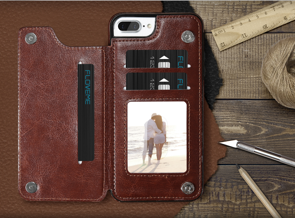 KISSCASE-Retro-PU-Leather-Card-Slots-Bracket-Case-for-iPhone-X-88-Plus77-Plus66s6-Plus6s-Plus-1252728