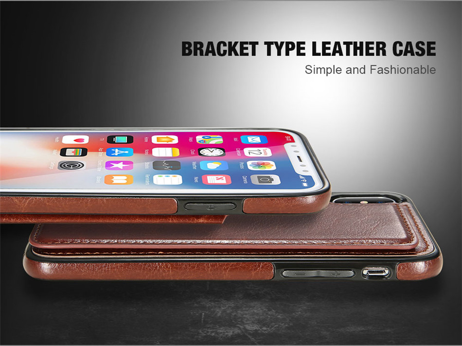 KISSCASE-Retro-PU-Leather-Card-Slots-Bracket-Case-for-iPhone-X-88-Plus77-Plus66s6-Plus6s-Plus-1252728