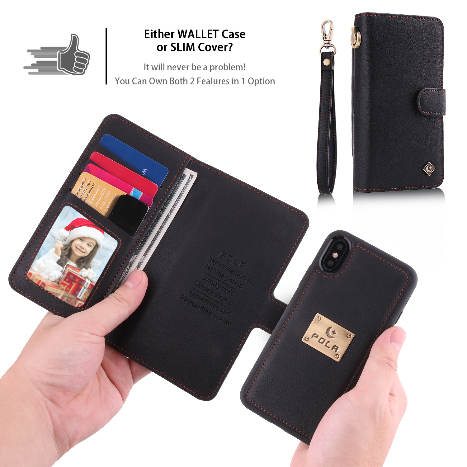 POLA-Magnetic-Detachable-Wallet-Card-Slots-Case-With-Mirror-For-iPhone-X88-Plus77-Plus6s6s-Plus66-Pl-1227083