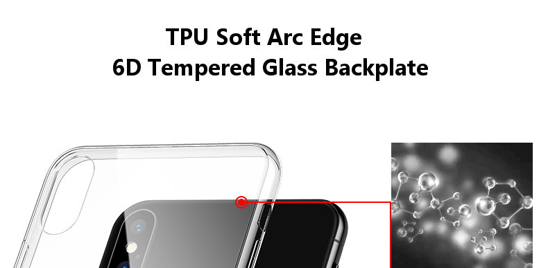 Bakeey-6D-Clear-Tempered-Glass-Soft-TPU-Edge-Protective-Case-for-iPhone-X-1316004