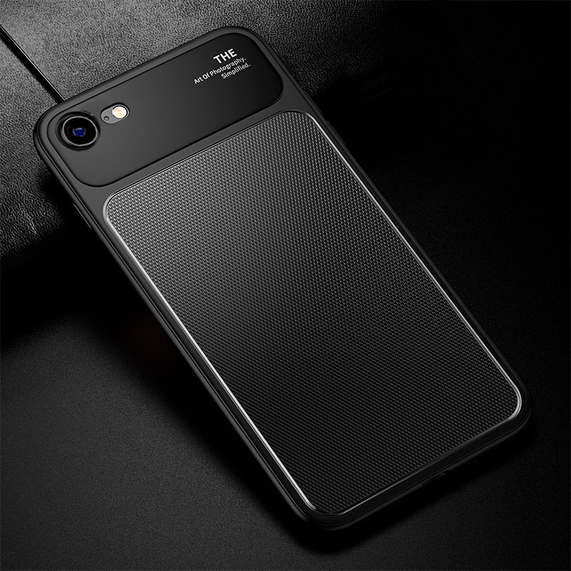 Bakeey-Glass-Lens-Dissipating-Heat-Soft-TPU-Protective-Case-for-iPhone-78-7Plus8Plus-1281746