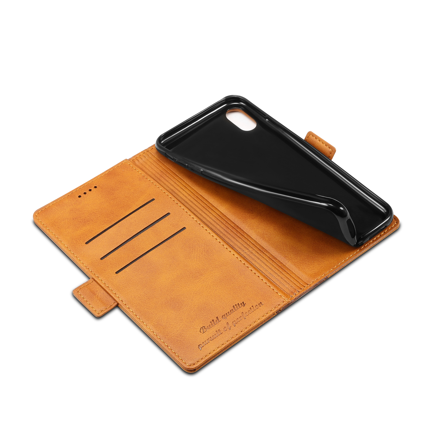 Bakeey-Hybrid-Color-Wallet-Card-Sots-Kickstand-Protective-Case-For-iPhone-XR-1380898