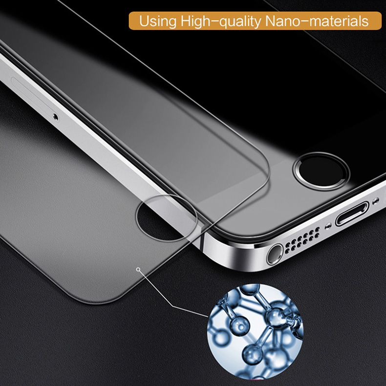 Bakeey-026mm-9H-Scratch-Resistant-Tempered-Glass-Screen-Protector-For-iPhone-55sSE-1202507