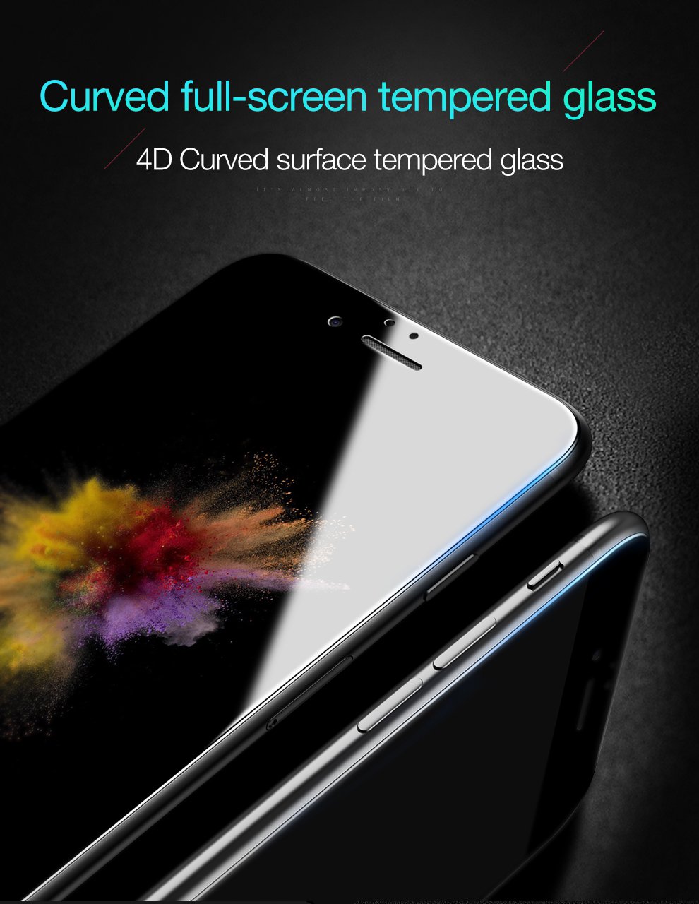 Bakeey-4D-Curved-Edge-Cold-Carving-Tempered-Glass-Screen-Protector-For-iPhone-6-Plus-amp-6s-Plus-1184857