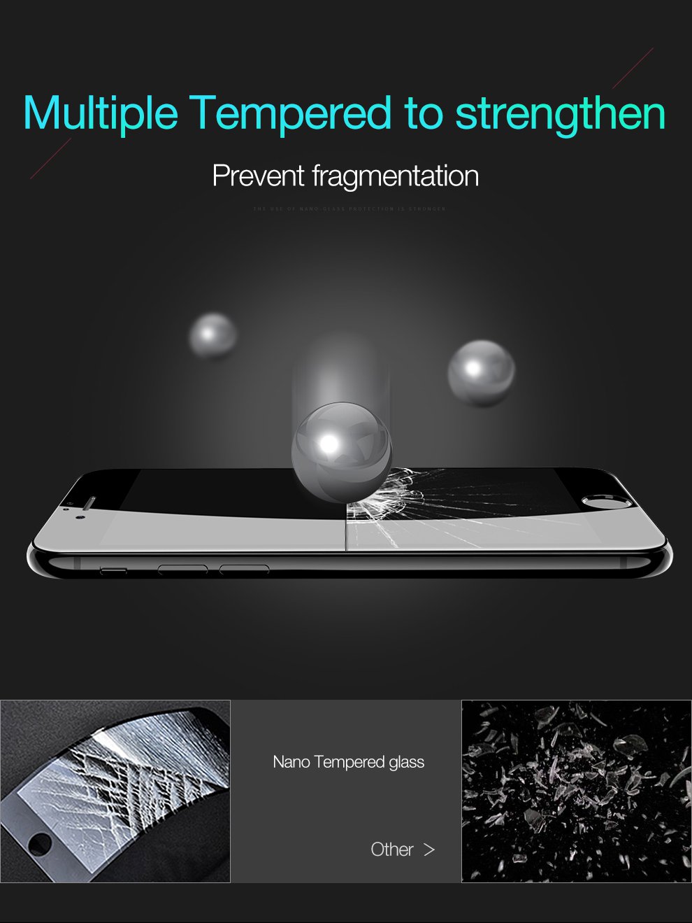 Bakeeytrade-4D-Curved-Edge-Tempered-Glass-Film-With-Transparent-TPU-Case-for-iPhone-6Plus6sPlus-1225906