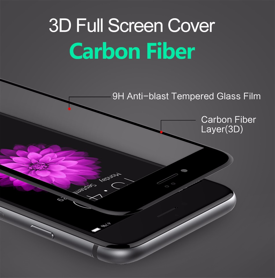 Bakeey-3D-Soft-Edge-Carbon-Fiber-Tempered-Glass-Screen-Protector-For-iPhone-7-Plus-55quot-1180509