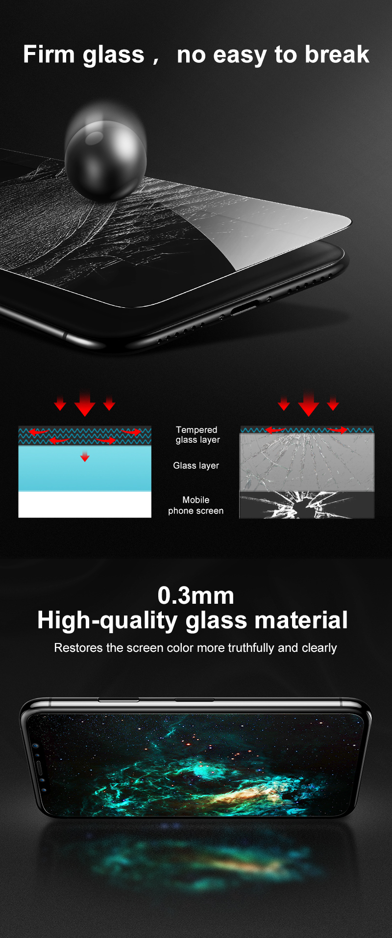 Baseus-03mm-3D-HD-Tempered-Glass-Film-Screen-Protector-for-iPhone-XSX-1217794