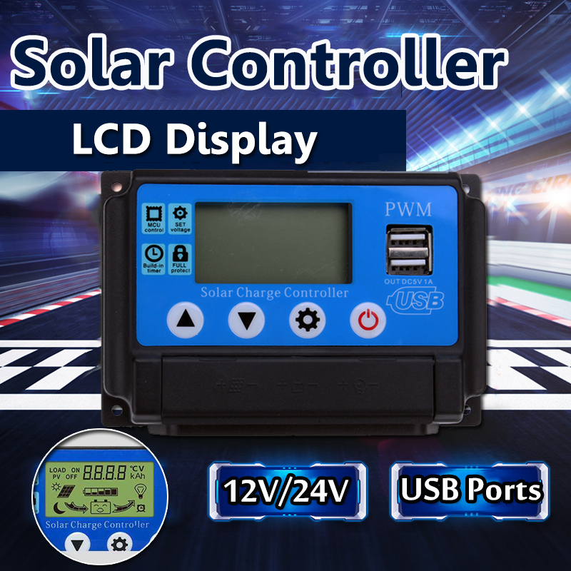 1020304050A-12V-24V-Auto-Solar-Panel-Solar-Charge-Controller-Battery-Charge-Adapter-LCD-USB-1317894