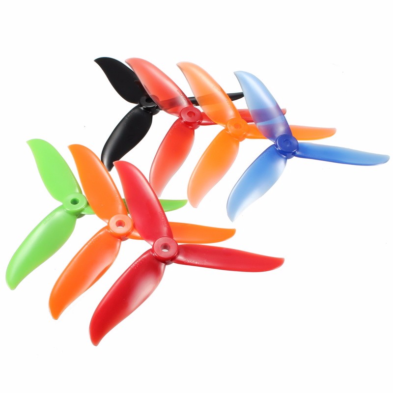 2-Pair-DALPROP-T5045C-Cyclone-5-Inch-3-Blade-Propeller-Clover-Prop-Black-Red-Orange-Green-1110019