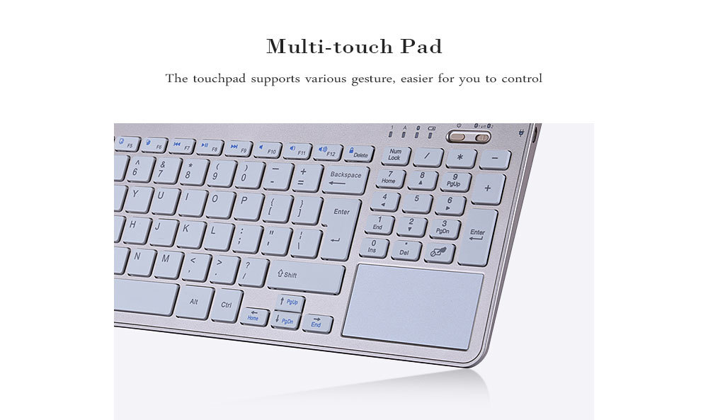 IPazzPort-85BT-Bluetooth-30-Wireless-Slim-96-Keys-Keyboard-With-Touchpad-For-iOSAndroidWindows-1266479