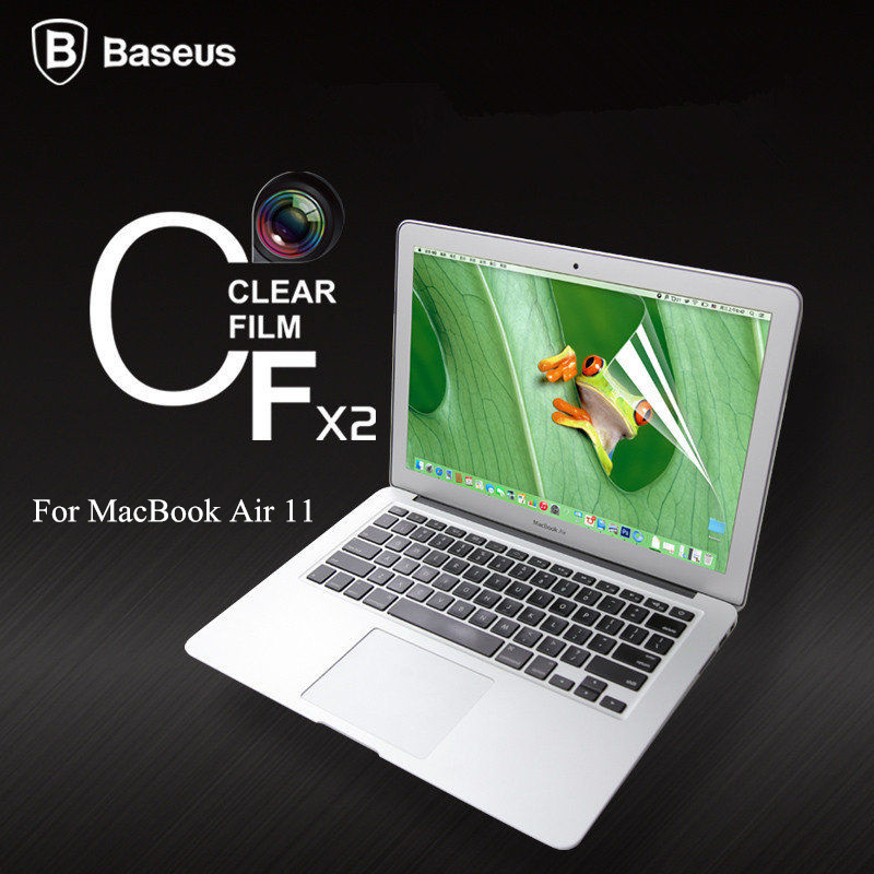 BASEUS-2-X-Ultra-Thin-Transparent-Clear-Film-Screen-Protector-Guard-Cover-For-Apple-Macbook-Air-11-1009484