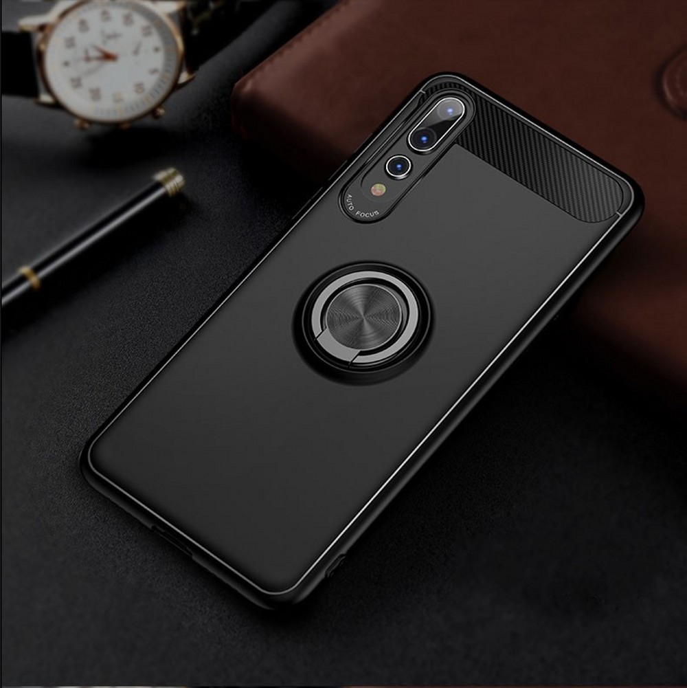 Bakeey-360deg-Adjustable-Metal-Ring-Magnetic-PC-Protective-Case-for-Huawei-P20--P20-Lite--P20-Pro-1305848