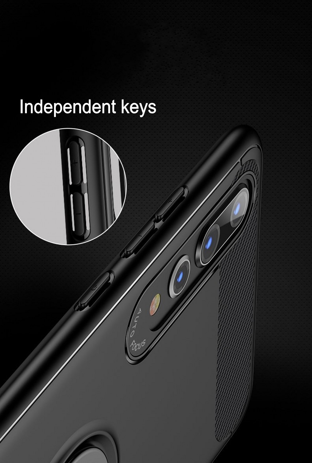 Bakeey-360deg-Adjustable-Metal-Ring-Magnetic-PC-Protective-Case-for-Huawei-P20--P20-Lite--P20-Pro-1305848