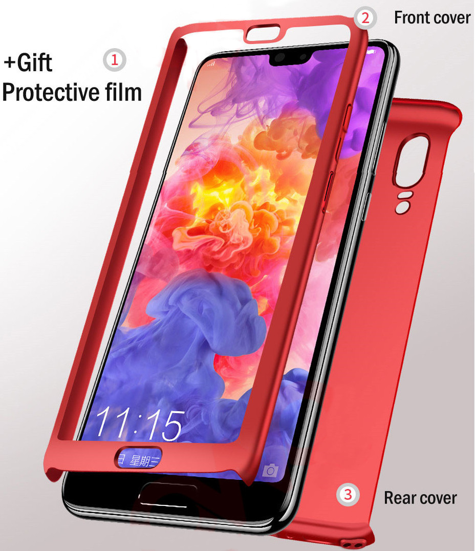 Bakeey-360deg-Protection-PC-Case-Screen-Protector-for-Huawei-P20--Huawei-P20-Lite--Huawei-P20-Pro-1327172