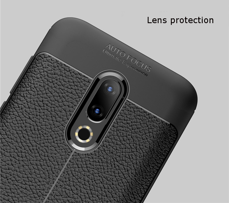 Bakeey-Litchi-Soft-Silicone-Anti-fingerprint-Protective-Case-For-Meizu-16--Meizu-16th-1451520