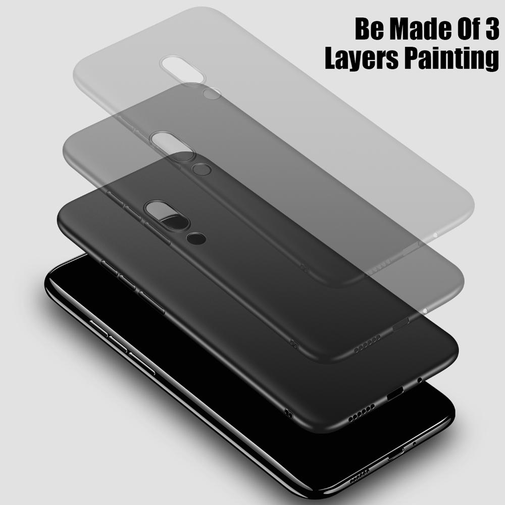 Bakeey-Matte-Anti-Fingerprint-Soft-TPU-Protective-Case-For-Meizu-16--Meizu-16th-1442957