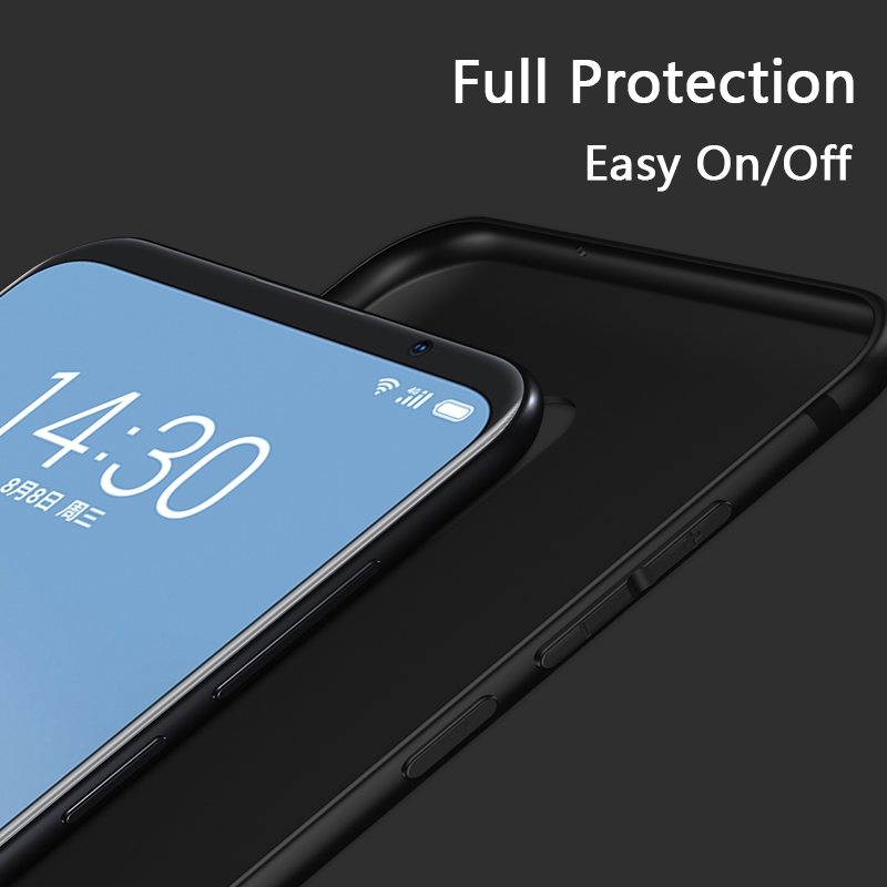 Bakeey-Matte-Anti-Fingerprint-Soft-TPU-Protective-Case-For-Meizu-16--Meizu-16th-1442957