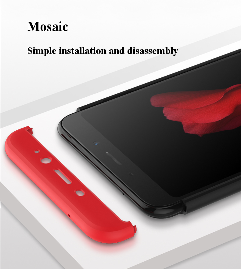 Bakeeytrade-3-in-1-Double-Dip-360deg-Full-Hard-PC-Protective-Case-For-Meizu-M6S--Meizu-Meilan-S6-1364052