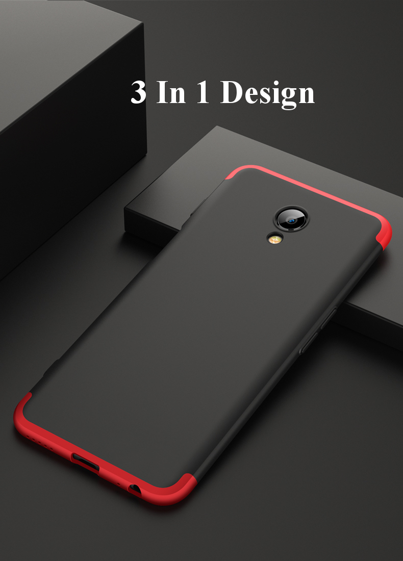 Bakeeytrade-3-in-1-Double-Dip-360deg-Full-Hard-PC-Protective-Case-For-Meizu-M6S--Meizu-Meilan-S6-1364052